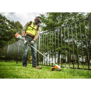 débroussailleuse à batterie stihl fsa 90r avec poignée ronde