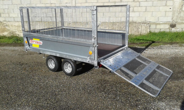 Remorque Bateson Benne 2 Essieux Ptac 750 kg – Image 5