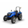 tracteur diesel 4rm solis 50 rx version arceau équipé de roues agraires 250/85r20 et 340/85r28.