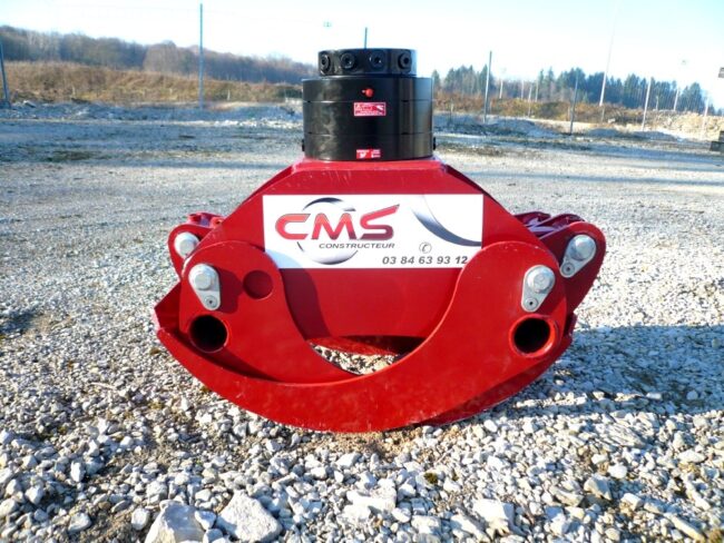 grappin forestier 1,32m + rotator cpr5 (fixe) – Image 2