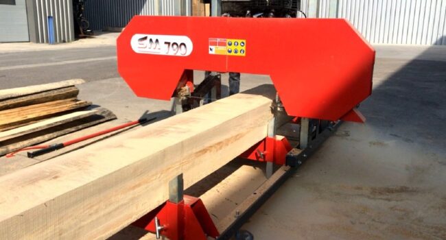 scierie mobile sm-790-400v, électrique 7500w – Image 5