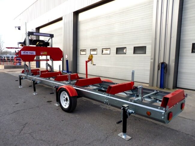 scierie mobile sm-790 road, thermique 15cv – Image 5