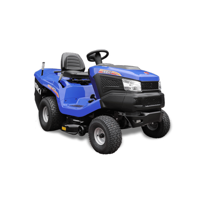 sxe213h95 tracteur tondeuse autoportée iseki bac arriere