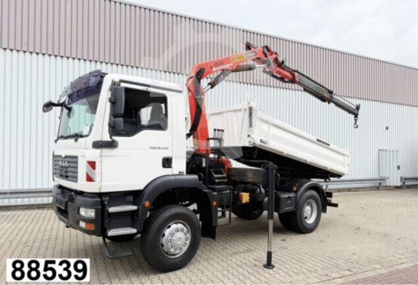 MAN TGM 18.240 4x4 BB s kranom Palfinger PK 9501 – Image 2
